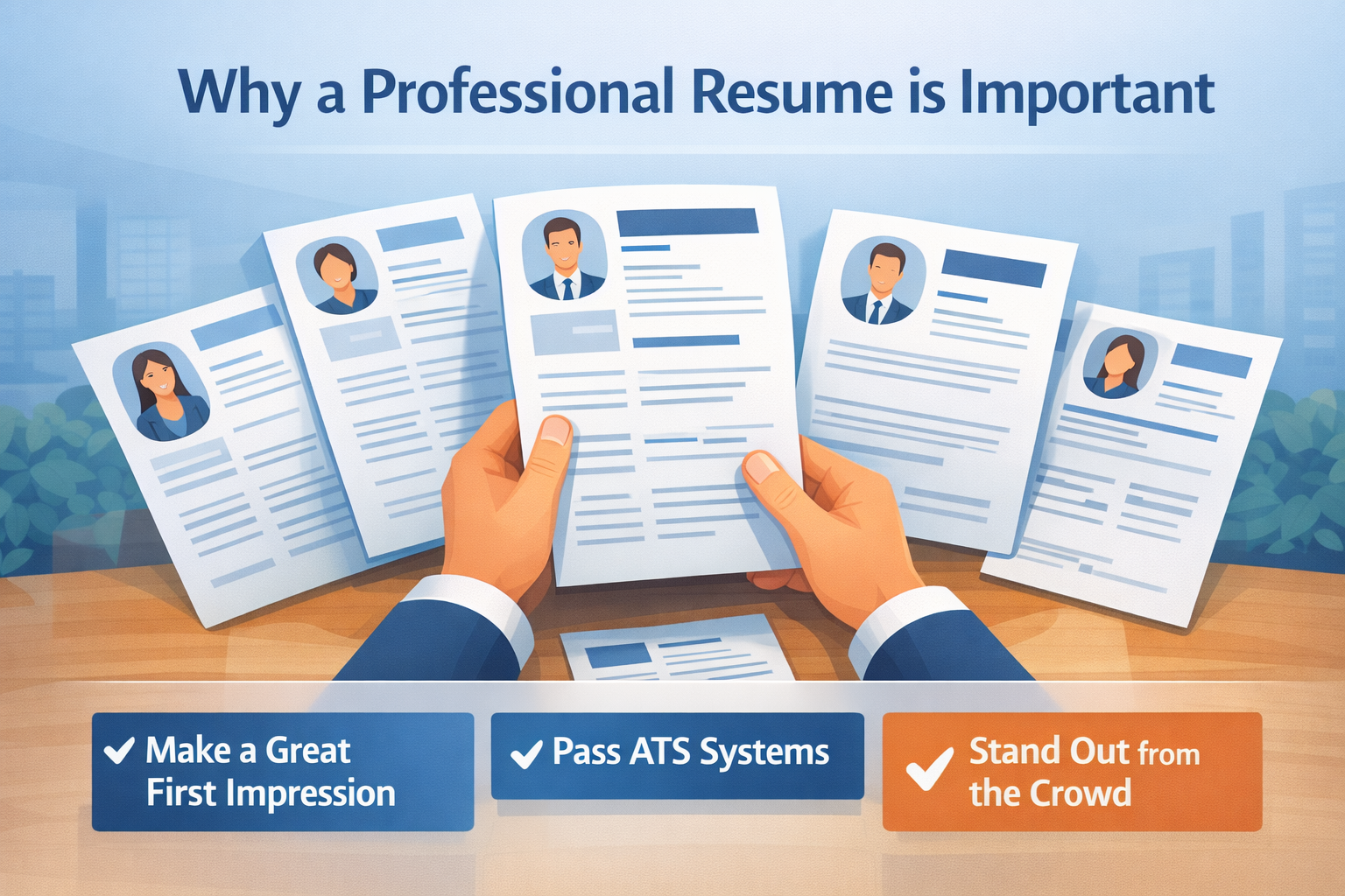 Why a professional resume is important